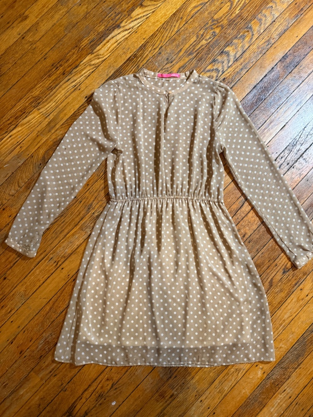 Pinkyotto Long sleeve chiffon dress